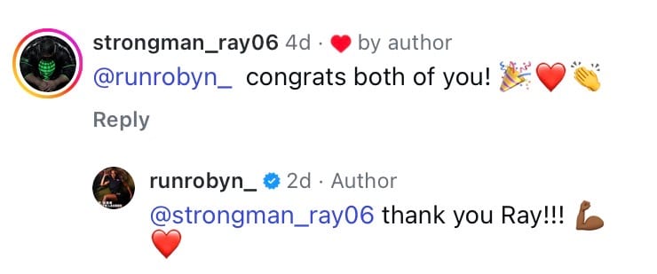 screenshot of Ray Jefferson Querubin's comment